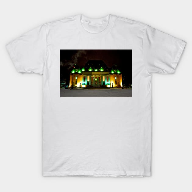 Canada's Supreme Court, Ottawa T-Shirt by BrianPShaw